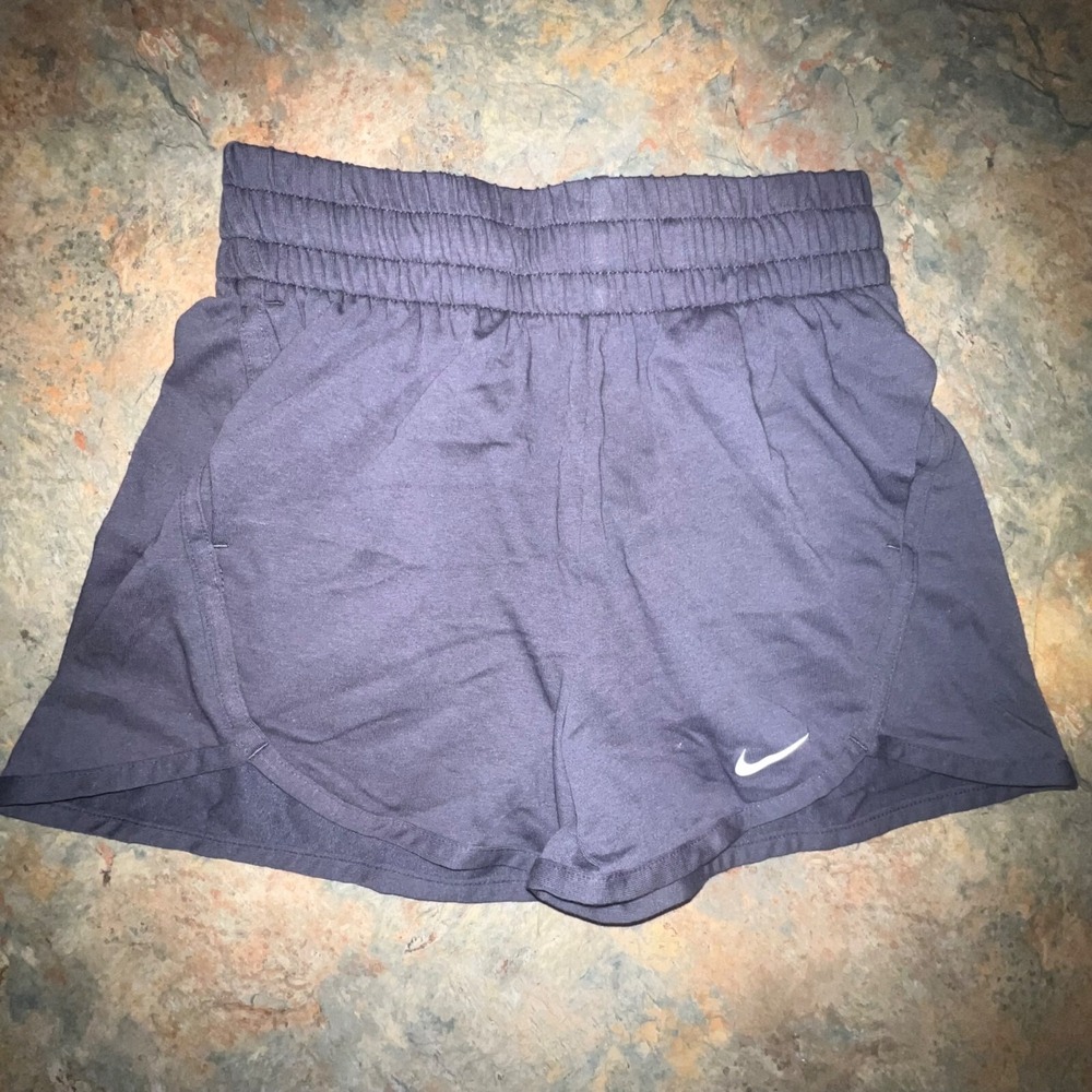 Nike Kids Loose Fit Athletic Shorts, Small, Blue